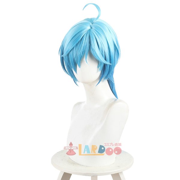 画像2: ロックは淑女の嗜みでして 院瀬見 ティナ-いせみ ティナ ティーナ コスプレウィッグ ネット付き 耐熱かつら (2)