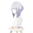 画像3: ロックは淑女の嗜みでして 白矢 環-しらや たまき シロ コスプレウィッグ ネット付き 耐熱かつら (3)