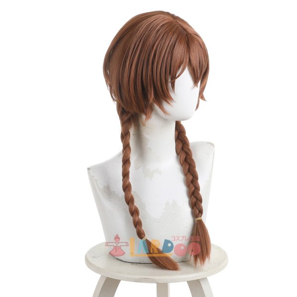 画像4: SANDAサンダ 風尾二胡 コスプレウィッグ 未セット ネット付き 耐熱かつら (4)