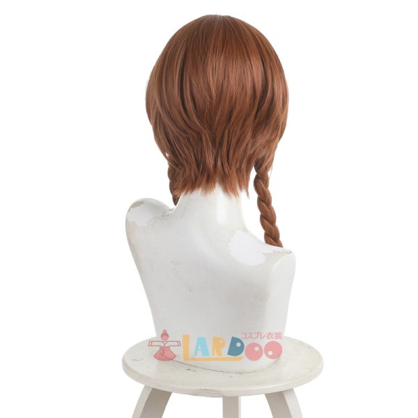 画像5: SANDAサンダ 風尾二胡 コスプレウィッグ 未セット ネット付き 耐熱かつら (5)