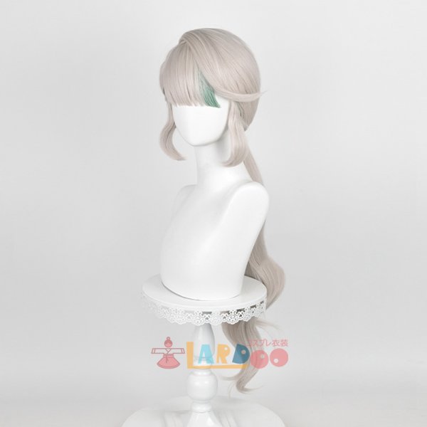 画像2: 原神 Genshin リネット Lynetteコスプレウィッグ 未セット ネット付き 耐熱かつら (2)