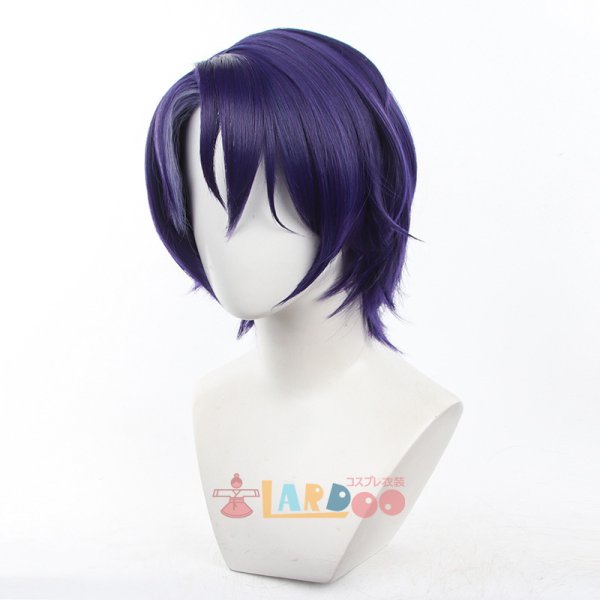 画像3: 崩壊スターレイル HonkaiStarRail Dr.レイシオ Dr.RATIO ベリタス・レイシオ コスプレウィッグ 未セット ネット付き 耐熱かつら (3)