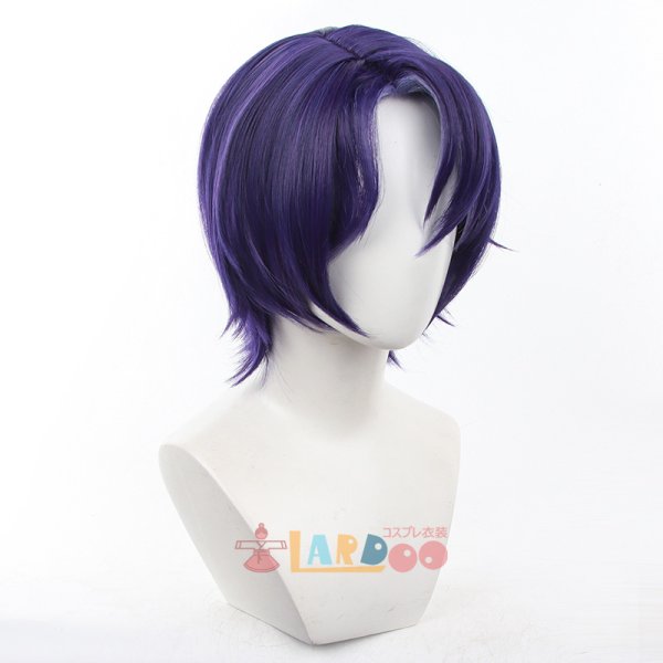 画像4: 崩壊スターレイル HonkaiStarRail Dr.レイシオ Dr.RATIO ベリタス・レイシオ コスプレウィッグ 未セット ネット付き 耐熱かつら (4)