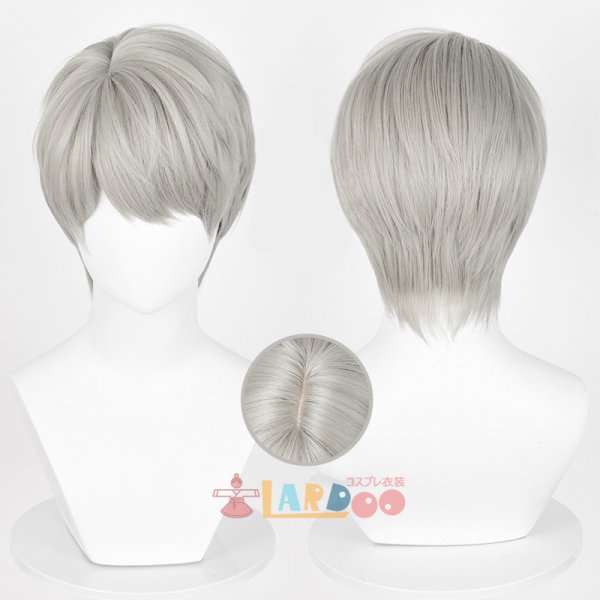 画像2: 恋と深空 Love and Deepspace セイヤ コスプレウィッグ ネット付き 耐熱かつら (2)