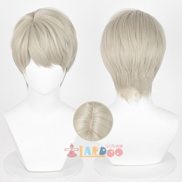 画像3: 恋と深空 Love and Deepspace セイヤ コスプレウィッグ ネット付き 耐熱かつら (3)