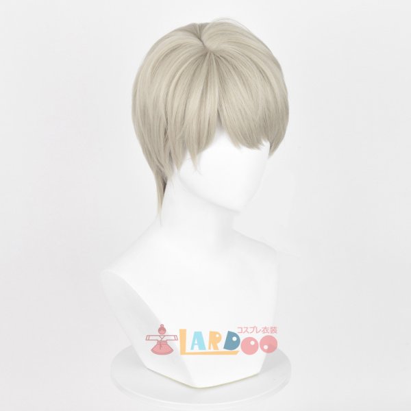 画像6: 恋と深空 Love and Deepspace セイヤ コスプレウィッグ ネット付き 耐熱かつら (6)