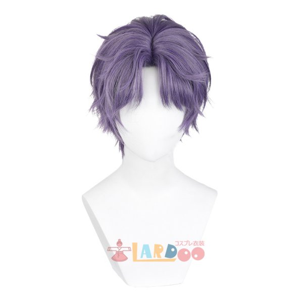画像2: 恋と深空 Love and Deepspace  ホムラ コスプレウィッグ ネット付き 耐熱かつら (2)
