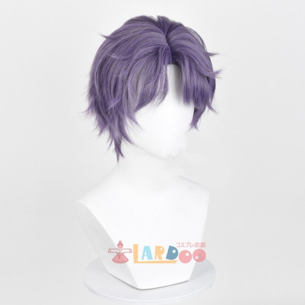 画像3: 恋と深空 Love and Deepspace  ホムラ コスプレウィッグ ネット付き 耐熱かつら (3)