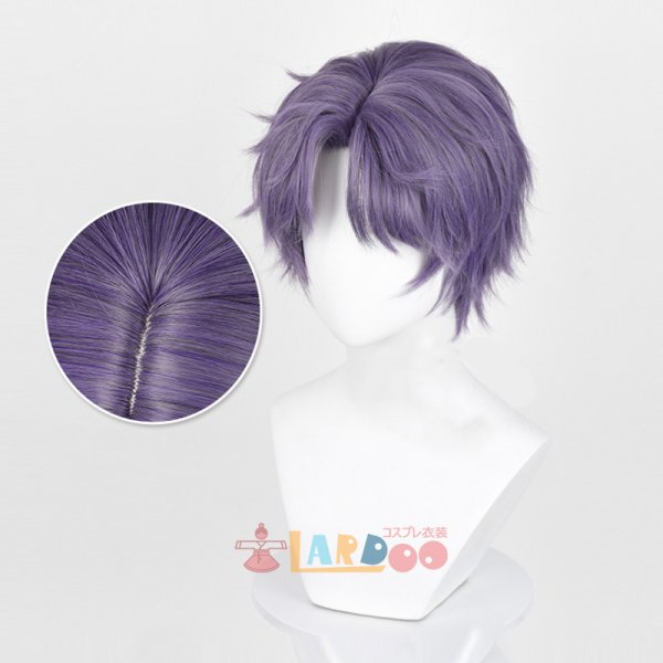 画像4: 恋と深空 Love and Deepspace  ホムラ コスプレウィッグ ネット付き 耐熱かつら (4)