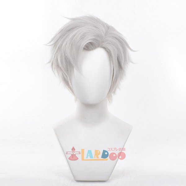 画像2: 恋と深空 Love and Deepspace  シン コスプレウィッグ 約70g毛束付き ネット付き 耐熱かつら (2)