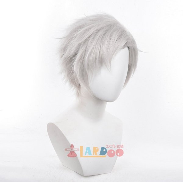 画像4: 恋と深空 Love and Deepspace  シン コスプレウィッグ 約70g毛束付き ネット付き 耐熱かつら (4)