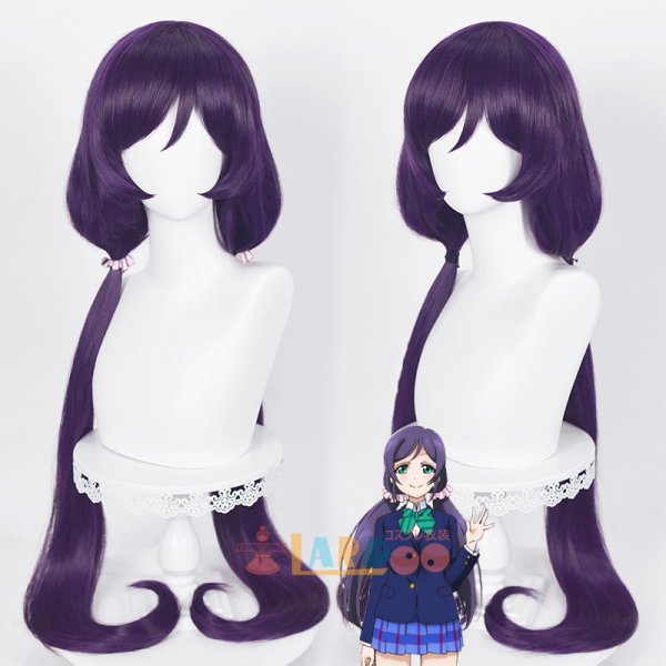 画像9: ラブライブ Lovelive  星空 凛/高坂 穂乃果/矢澤 にこ/南 ことり/園田 海未/東條 希  コスプレウィッグ  ネット付き 耐熱 (9)