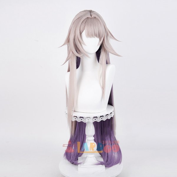 画像2: 崩壊スターレイル HonkaiStarRail マダム・ヘルタ-The Herta  コスプレウィッグ ネット付き 耐熱かつら (2)