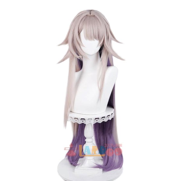 画像5: 崩壊スターレイル HonkaiStarRail マダム・ヘルタ-The Herta  コスプレウィッグ ネット付き 耐熱かつら (5)