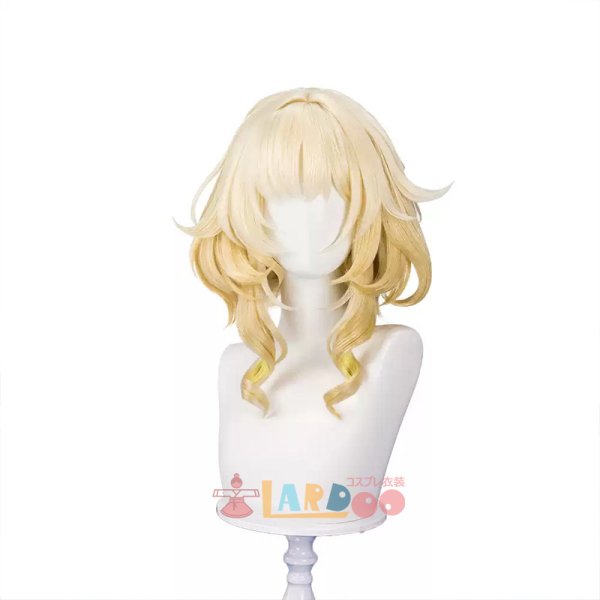 画像5: 崩壊スターレイル HonkaiStarRail アグライア-Aglaea  コスプレウィッグ ネット付き 耐熱かつら (5)