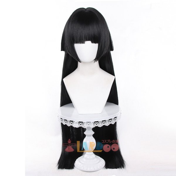 画像2: ゼンレスゾーンゼロ ゼンゼロ アストラ・ヤオ-ASTRA・YAO コスプレウィッグ ブラックVer  ネット付き 耐熱かつら (2)