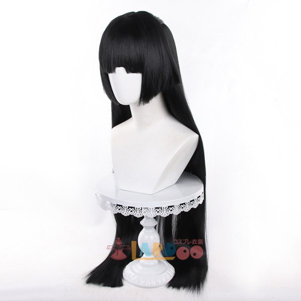 画像3: ゼンレスゾーンゼロ ゼンゼロ アストラ・ヤオ-ASTRA・YAO コスプレウィッグ ブラックVer  ネット付き 耐熱かつら (3)
