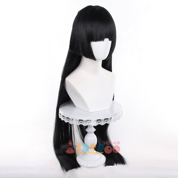 画像4: ゼンレスゾーンゼロ ゼンゼロ アストラ・ヤオ-ASTRA・YAO コスプレウィッグ ブラックVer  ネット付き 耐熱かつら (4)