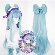 画像1: 原神 Genshin 稲妻 夢見月瑞希  YumemizukiMizuki コスプレウィッグ 未セット ネット付き 耐熱かつら (1)