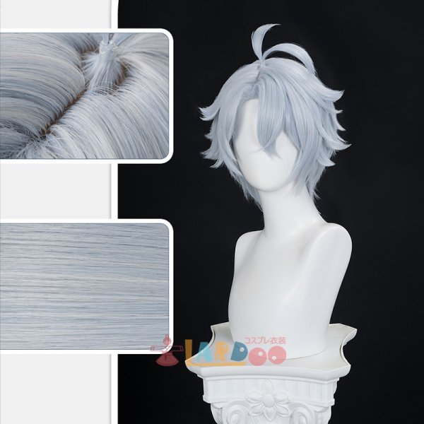画像5: 崩壊:スターレイル HonkaiStarRail ファイノン-Phainoni コスプレウィッグ ネット付き 耐熱かつら (5)