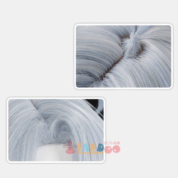 画像6: 崩壊:スターレイル HonkaiStarRail ファイノン-Phainoni コスプレウィッグ ネット付き 耐熱かつら (6)