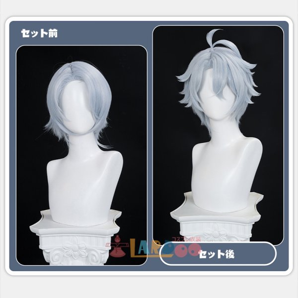 画像7: 崩壊:スターレイル HonkaiStarRail ファイノン-Phainoni コスプレウィッグ ネット付き 耐熱かつら (7)