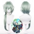 画像1:  崩壊:スターレイル HonkaiStarRail アナイクス-Anaxa コスプレウィッグ ネット付き 耐熱かつら (1)