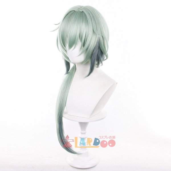 画像4:  崩壊:スターレイル HonkaiStarRail アナイクス-Anaxa コスプレウィッグ ネット付き 耐熱かつら (4)