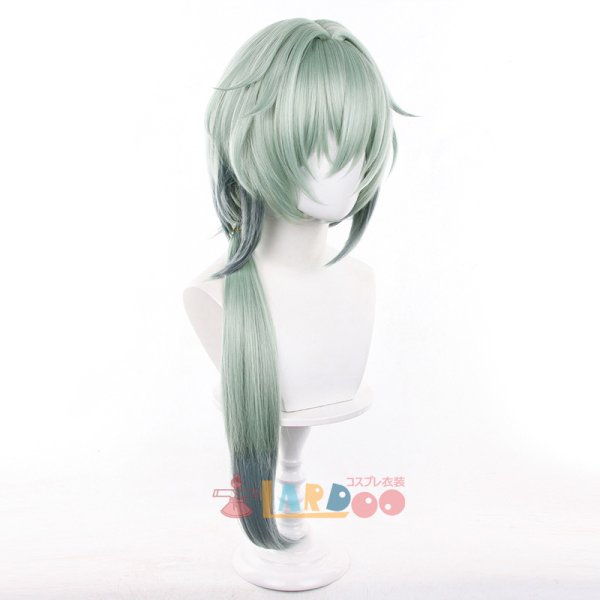 画像2:  崩壊:スターレイル HonkaiStarRail アナイクス-Anaxa コスプレウィッグ ネット付き 耐熱かつら (2)