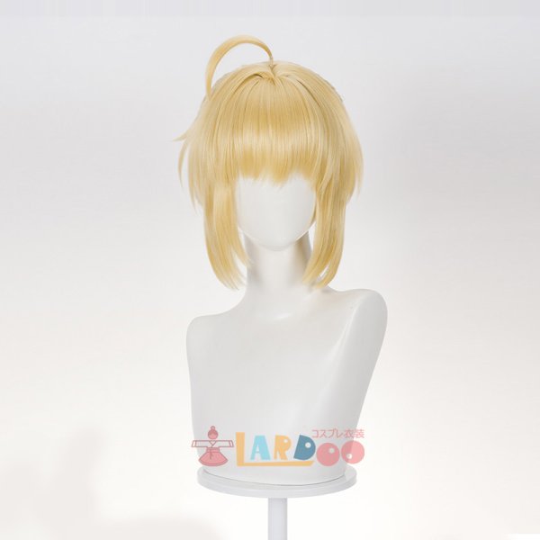 画像8: 【生産停止予定】崩壊:スターレイル×Fate_UBWコラボ  セイバー  Saber コスチューム コスプレ衣装/ウィッグ/靴 (8)