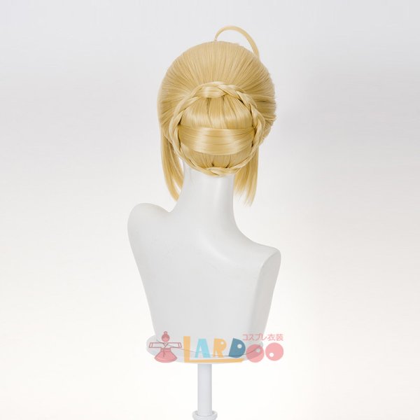 画像10: 【生産停止予定】崩壊:スターレイル×Fate_UBWコラボ  セイバー  Saber コスチューム コスプレ衣装/ウィッグ/靴 (10)