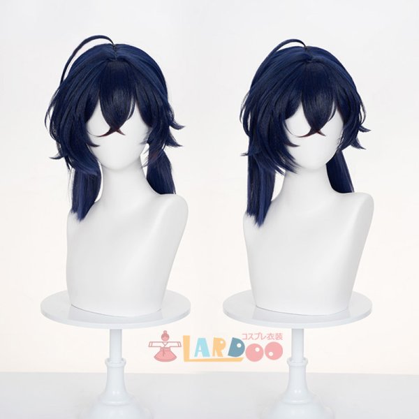 画像2: ゼンレスゾーンゼロ ZZZ ゼンゼロ リン  Belle「夏色ブルースカイ」コスプレウィッグ ネット付き 耐熱かつら (2)