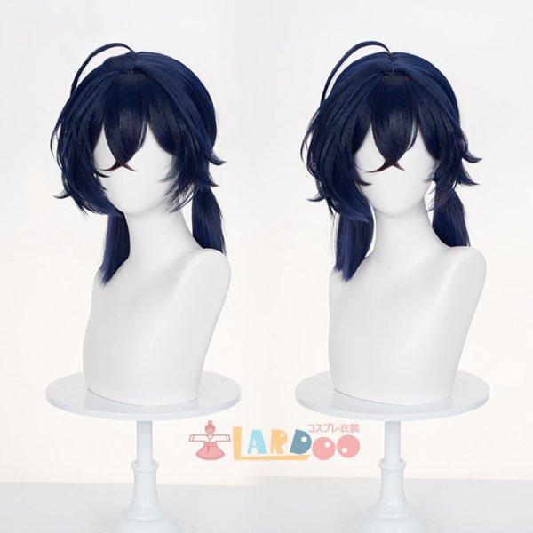 画像3: ゼンレスゾーンゼロ ZZZ ゼンゼロ リン  Belle「夏色ブルースカイ」コスプレウィッグ ネット付き 耐熱かつら (3)