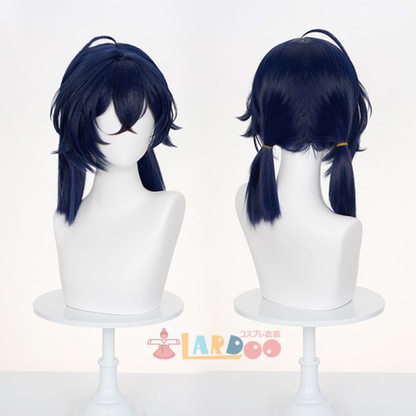 画像4: ゼンレスゾーンゼロ ZZZ ゼンゼロ リン  Belle「夏色ブルースカイ」コスプレウィッグ ネット付き 耐熱かつら (4)