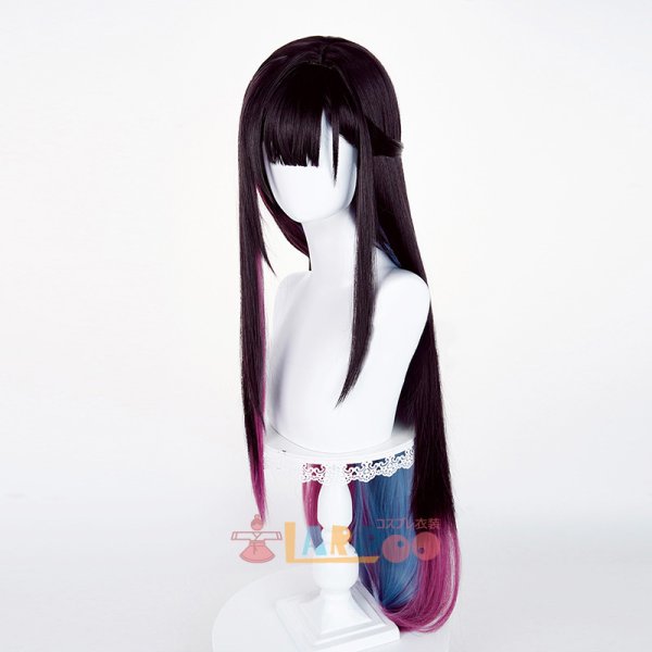 画像3: 崩壊:スターレイル HonkaiStarRail セイレンス Hysilens コスプレウィッグ ネット付き 耐熱かつら (3)