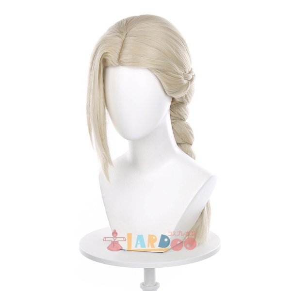 画像3: 羅小黒戦記２ ロシャオヘイセンキ ルーイエ 師姉 鹿野 コスプレウィッグ ネット付き 耐熱かつら (3)