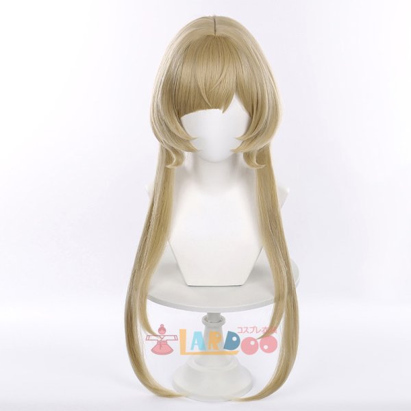 画像2: 原神 Genshin 「傀儡」サンドローネ  Sandrone コスプレウィッグ 未セット ネット付き 耐熱かつら (2)