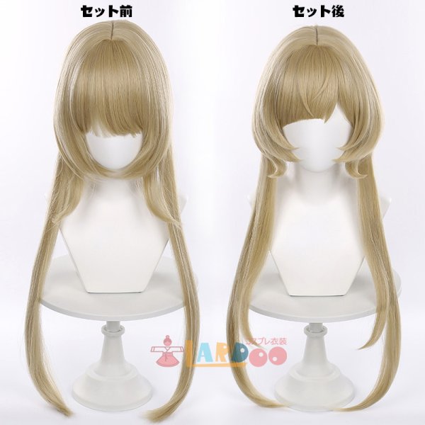 画像7: 原神 Genshin 「傀儡」サンドローネ  Sandrone コスプレウィッグ 未セット ネット付き 耐熱かつら (7)