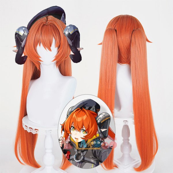 画像1: ゼンレスゾーンゼロ ZZZ ゼンゼロ オルペウス&「鬼火」ORPHIE＆MAGUS コスプレウィッグ ネット付き 耐熱かつら (1)