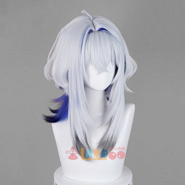 画像3: 鳴潮 メイチョウ Wuthering Waves  ガルブレーナ Galbrena コスプレウィッグ 未セット ネット付き 耐熱かつら (3)