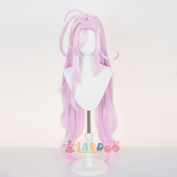 画像2: 原神 Genshin アイノ  Aino コスプレウィッグ 未セット ネット付き 耐熱かつら (2)