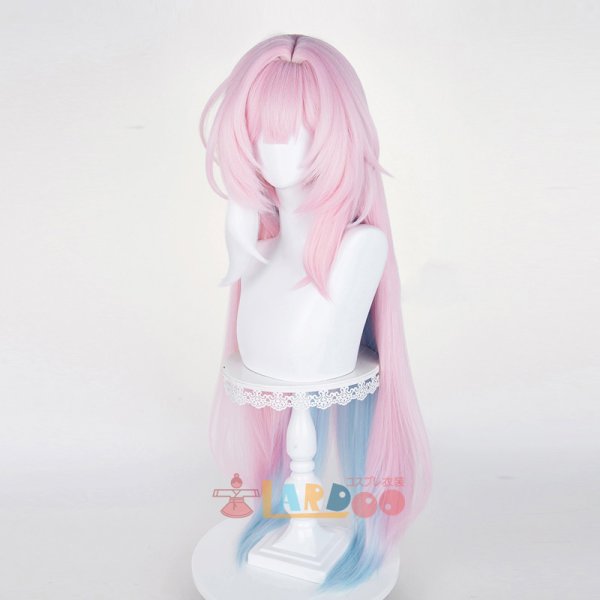 画像2: 崩壊スターレイル HonkaiStarRail キュレネ（記憶・氷）コスプレウィッグ タイプB 未セット ネット付き 耐熱かつら (2)