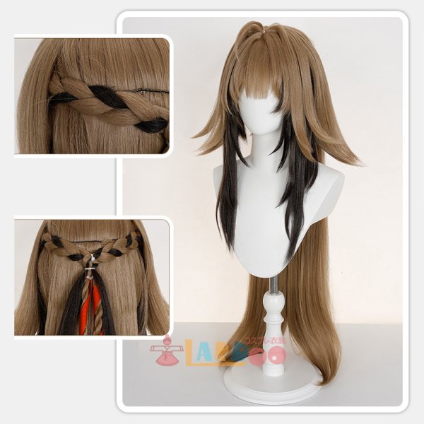 画像6: ゼンレスゾーンゼロ ZZZ ゼンゼロ 葉瞬光 よう しゅんこう コスプレウィッグ 未セット ネット付き 耐熱かつら (6)