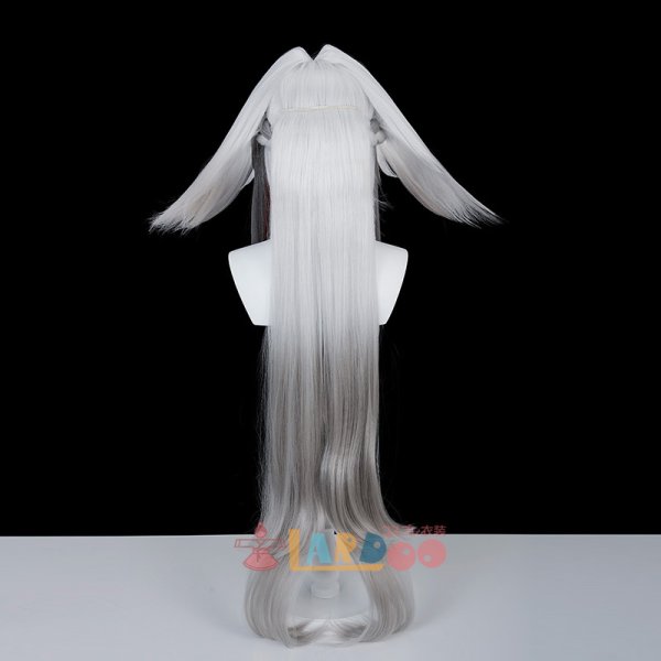 画像4: ゼンレスゾーンゼロ ZZZ ゼンゼロ 葉瞬光 よう しゅんこう コスプレウィッグ 白Ver 未セット ネット付き 耐熱かつら (4)