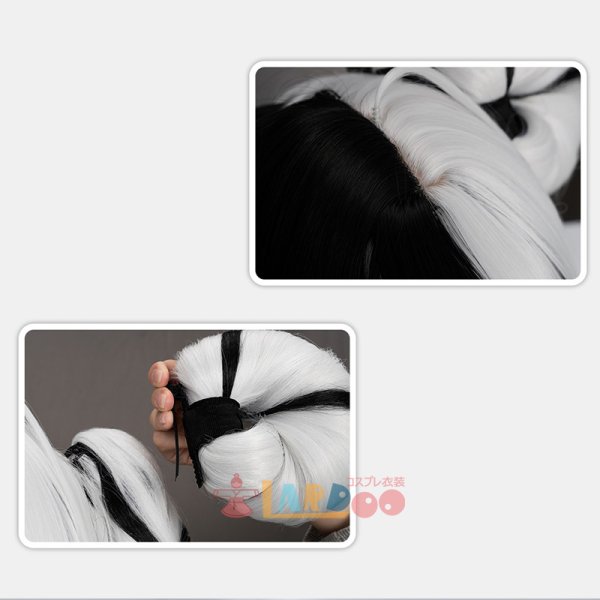 画像6: ゼンレスゾーンゼロ ゼンゼロ ZZZ ダイアリン Dialyn コスプレウィッグ 未セット ネット付き 耐熱かつら (6)