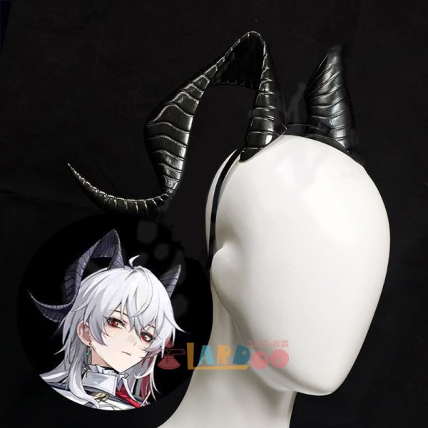 画像1: 鳴潮 メイチョウ Wuthering Waves ザンニー  Zani  角カチューシャ コスプレ道具 (1)