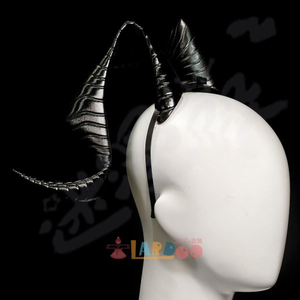 画像2: 鳴潮 メイチョウ Wuthering Waves ザンニー  Zani  角カチューシャ コスプレ道具 (2)