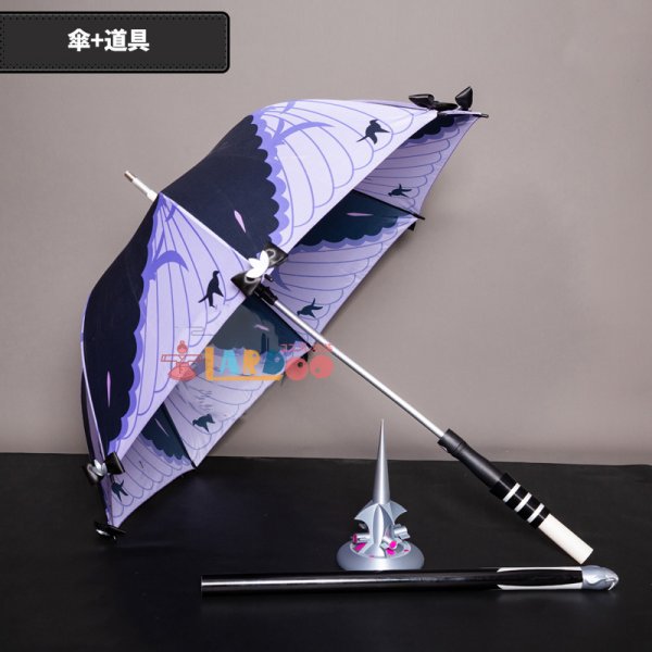 画像2: ゼンレスゾーンゼロ ゼンゼロ ZZZ ビビアン Vivian  傘  コスプレ武器 コスプレ道具 (2)