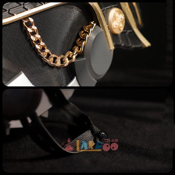 画像5: 原神 Genshin ファトゥス 「隊長」カピターノ ヘルメット マスク コスプレ道具 (5)