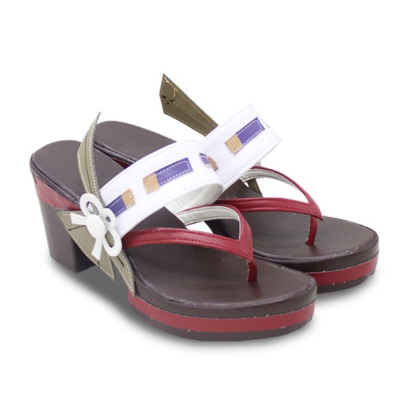 画像3: 原神 Genshin げんしん 八重神子  やえ みこ  コスプレ靴/シューズ (3)